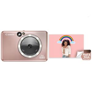 Canon IVY CLIQ+2 Instant Camera Printer App, Rose Gold