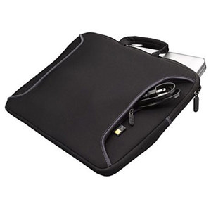 Case Logic 12 inch Laptop Attache, Black - Adorama