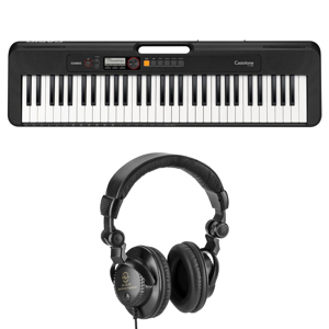 Casio CT-S200 61-Key Digital Portable Keyboard (Black) with