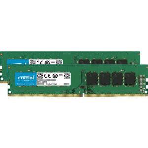 Crucial 16GB (2x 8GB) 288-Pin UDIMM DDR4 3200 MT/s Memory Module Kit