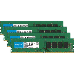 0*3様 Crucial 64GB DDR4-2666 LRDIMM 4枚 25 Crucial 64GB DDR4-2666 UDIMM Memory Module Kit (4 x 16GB)