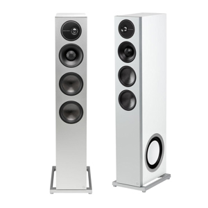 Definitive Technology Demand D17 Floorstanding Speaker, Right and Left (Gloss White)