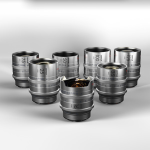 DZOFILM Vespid Retro Cinema 7-Lens Kit for PL Mount with EF