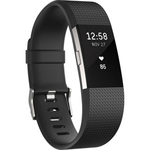 Fitbit Charge 2 Heart Rate + Fitness Tracker Wristband, Large