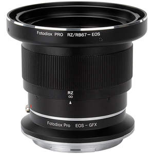 Fotodiox Pro Lens Mount Double Adapter for Mamiya/Canon Lens to 