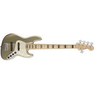ベース fender elite jazz bass v champagne Fender American Elite Jazz Bass V Maple Fingerboard