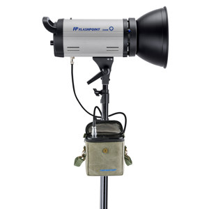 Flashpoint Solo Portrait 320M MonoLight Kit with Rechargeable Battery Pack