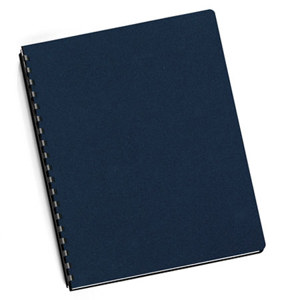 Fellowes Presentation Binding Covers - Oversize Navy, 25 Pack - View #6