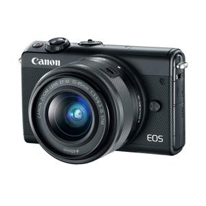 Canon EOS M100 Mirrorless with 15-45mm STM Lens, Black