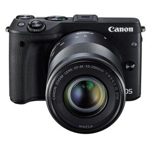 Canon EOS M3 Mirrorless with 18-55mm STM and 55-200mm EFM
