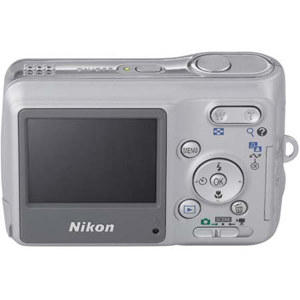 Nikon Coolpix L3 Point and Shoot Digital Camera, 5.1 Megapixel, 3x