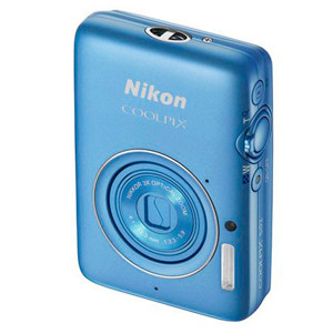 Nikon Coolpix S02 Digital Camera, Blue