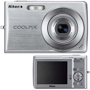 Nikon Coolpix S200 Digital Camera, 7.1 Megapixel, 3x Optical