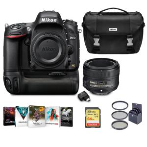 Nikon D610 DSLR Camera w/50mm f/1.8G Lens Kit W/Bag, PC