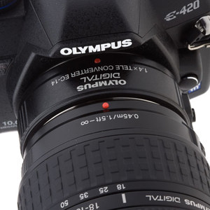 USED Olympus Zuiko EC-14, 1.4x E-ED Digital Tele Converter for f