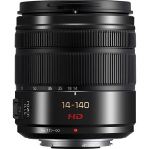 USED Panasonic Lumix G Vario 14-140mm f/3.5-5.6 Power O.I.S. Lens