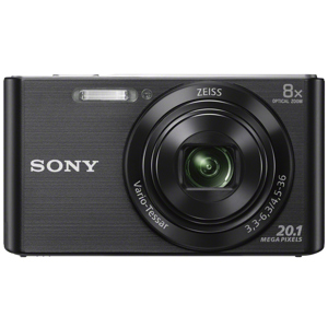 Sony Cyber-shot DSC-W830 Digital Camera, Black