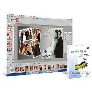 Dg Foto Art Gold Digital Album Creation Software 5.1 GOLD FOR MAC