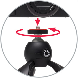 JOBY Handypod Mini Trépied Et Poignée 2-en-1 Pour Caméra Jusqu'à 1kg - Noir JB01555-BWW