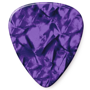 Dunlop Premium Celluloid Classic Guitar Picks 1 Dozen Purple
