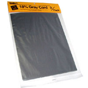 Kodak 18 Gray Cards Pack of Two - KKGC 