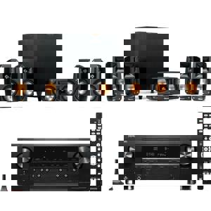 Klipsch Reference Theater Pack Speaker System + Denon AVR