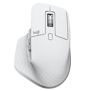 Logitech MX Master 3S Wireless Mouse, Pale Gray 910-006558