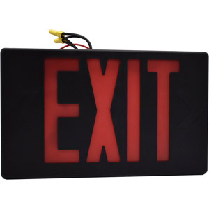 Bush Baby Fully Functional Hardwired Exit Sign with 1080p Wi-Fi Covert ...