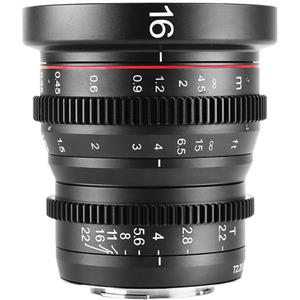 Meike 16mm T2.2 Cine Lens for Micro Four Thirds 20640001