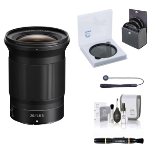 Nikon NIKKOR Z 20mm f/1.8 S Lens with Essentials Kit 20093 EK