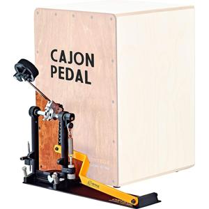 Ortega Guitars OSTBCJ-BU Percussion Series Stomp Box Cajon Bundle W/ Gig Bags