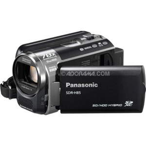 Panasonic SDRH85K Standard Camcorder, 78x Zoom 80GB HDD