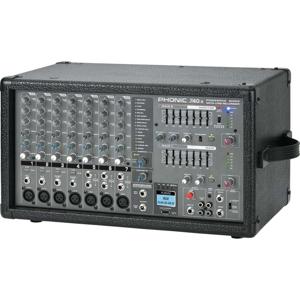 Phonic Powerpod 740R 2x220W (4 Ohms) 7 Channel Powered Mixer