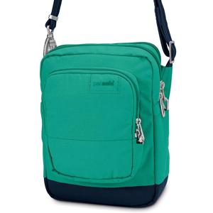 citysafetm cs75 anti-theft crossbody travel bag Pacsafe Citysafe LS75 Anti-Theft Cross Body Travel Bag, Lagoon