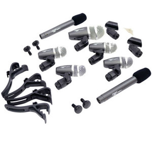 Pyle PDKM7 7 Microphone Wired Drum Kit PDKM7 Adorama