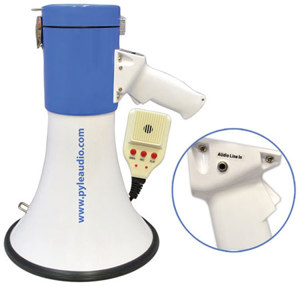 Pyle Pro PMP57LIA 50W Megaphone With Siren, MP3 Player, PMP57LIA - View #12