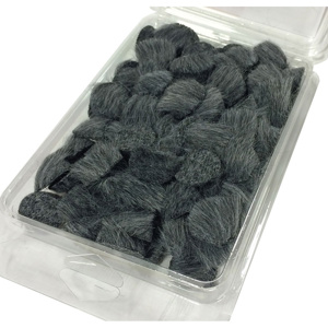 Rycote Overcovers Advanced For Lavalier Microphones, Includes 5x 26mm Round Fur Discs 25x 23mm Round Stickies White