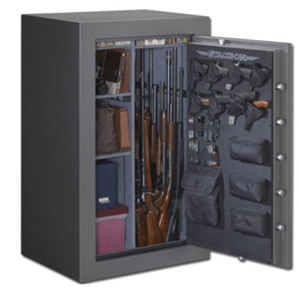 Oxbow Safe Stack-on TD-36-GP-C-S Gun Safe with Combination Lock & Door Storage ...