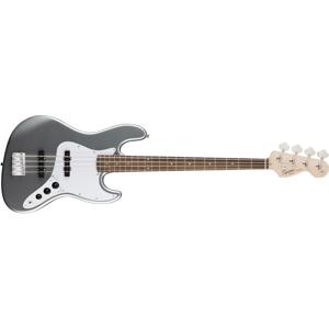 Squier Affinity Series 4 String Jazz Bass Guitar, Slick Silver