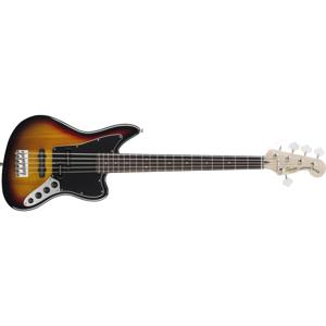 Squier Vintage Modified Jaguar V Special Bass Guitar, 3-Color Sunburst