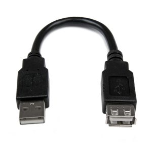 Prolunga USB A-A Fully Rated 0,1m – Cavo USB Maschio-femmina USBEXTAA6IN