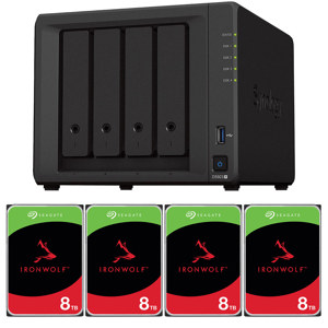Synology DiskStation DS923+ 4-Bay NAS Enclosure w/4x 8TB