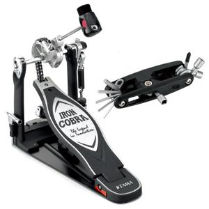 パーカッション・打楽器 TAMA Iron Cobra P900 TAMA Iron Cobra P900 CHROME Double Bass Drum Pedal