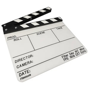 Used FILMTOOLS ENGRAVED CAMERA SLATE - Adorama