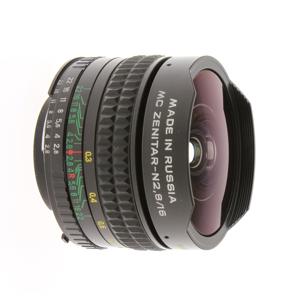USED Zenitar MC 16mm f/2.8 Fisheye Lens for Nikon F Mount