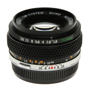 USED Olympus 50mm F/1.8 Zuiko Auto-S Lens *49