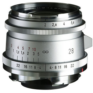Voigtlander Ultron Vintage 28mm f/2.0 Aspherical Type II VM Lens