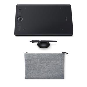 Wacom PTH660 Intuos Pro Creatve Pen Tablet,Medium,Black W/Wacom Medium ...