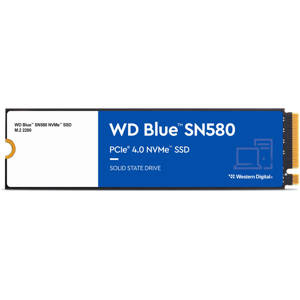 USED WD Blue SN580 NVMe PCIe Gen4 x4 M.2 Internal SSD 1TB