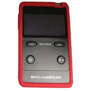 Williams Sound Silicone Skin with Lanyard and Wrist Strap, Red CCS 061 RD